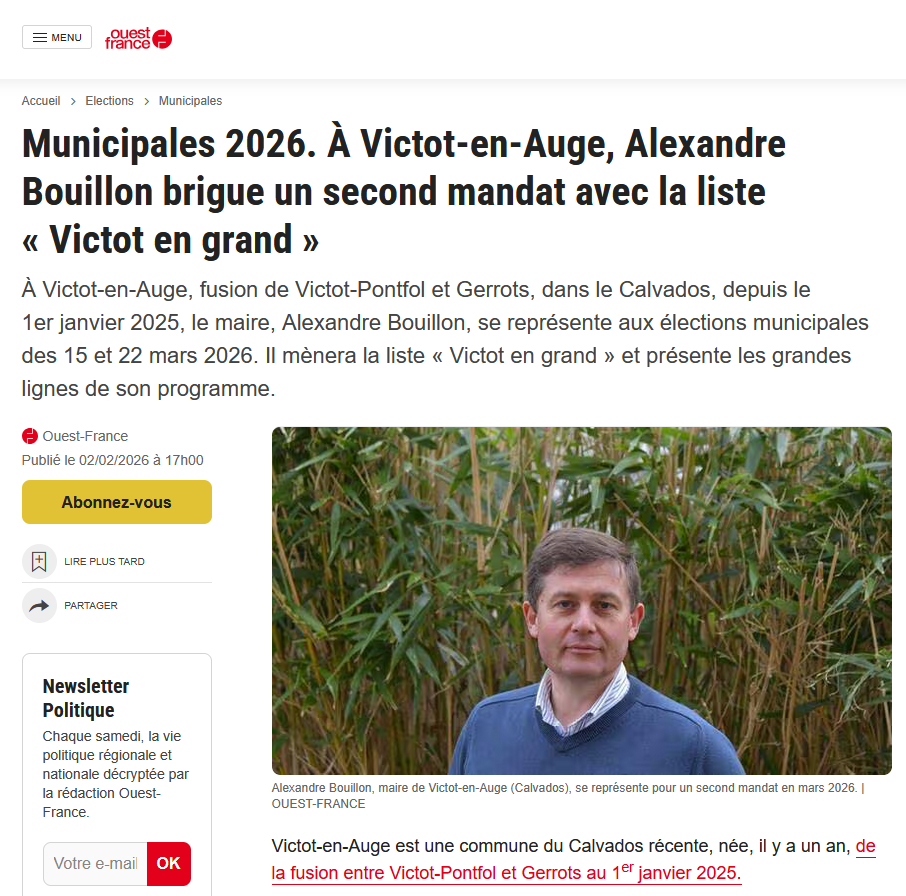 Alexandre Bouillon Ouest France